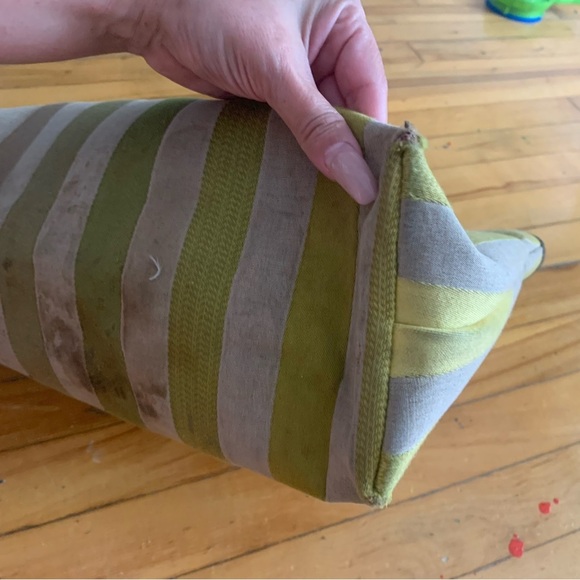 Longchamp unique Striped Canvas Tote Bag - Picture 8 of 11